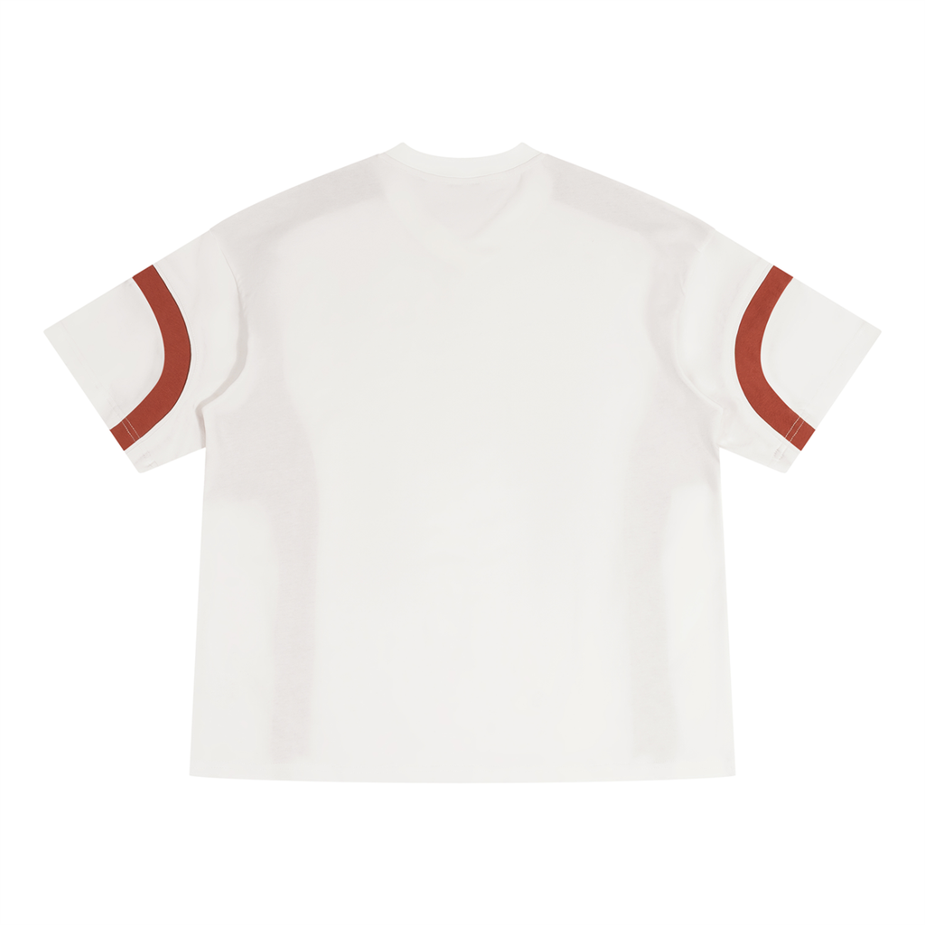 MENS Color Block V-Neck T-Shirt