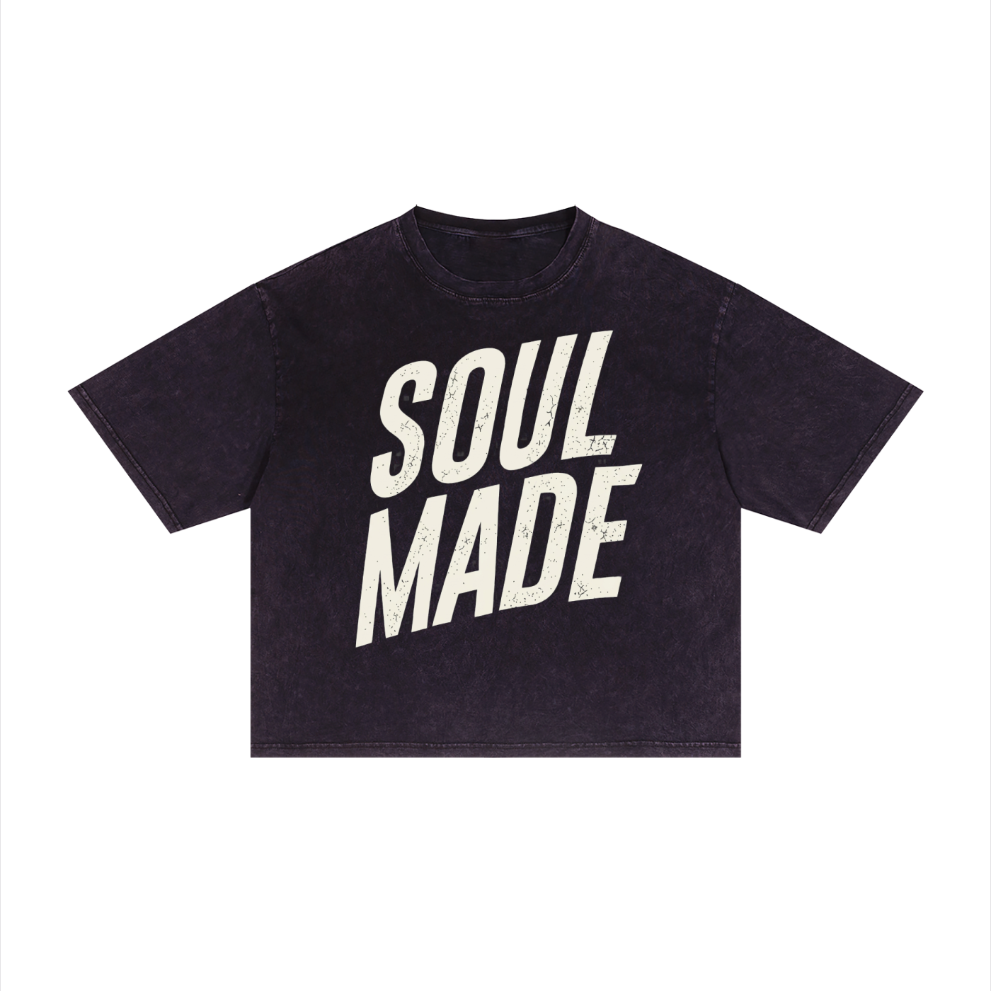Mens SOUL MADE V2 Mineral Wash Boxy T-Shirt