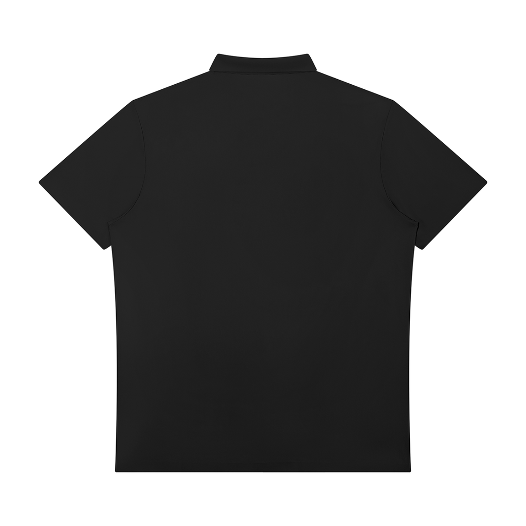 MENS 'MAKE MORE MOVES'  Quarter-Zip Performance Polo Shirt