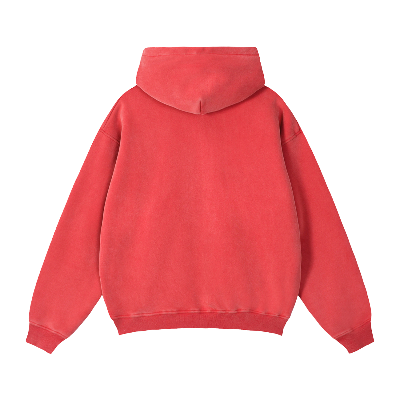 MENS 'COVERT CONFIDENCE' Zip-Through Boxy Fleece Hoodie