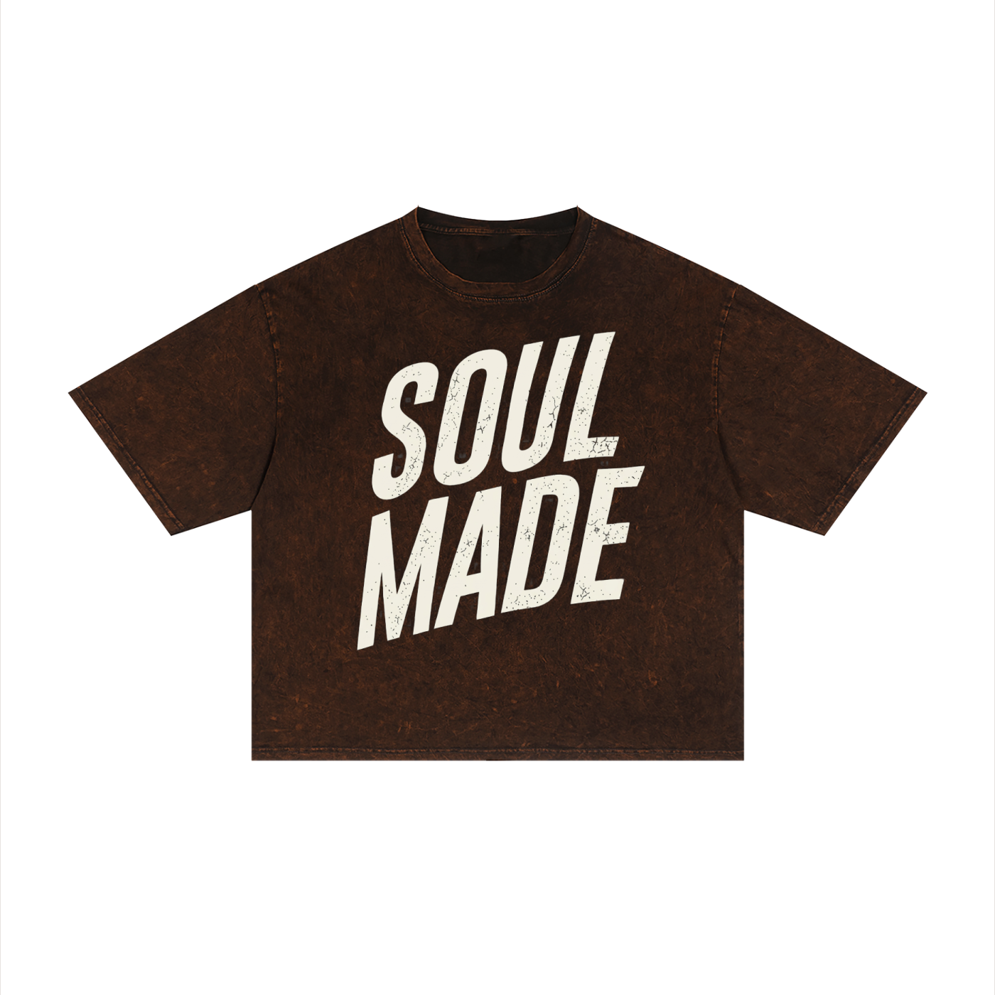 Mens SOUL MADE V2 Mineral Wash Boxy T-Shirt