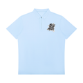 MENS 'MAKE MORE MOVES'  Quarter-Zip Performance Polo Shirt