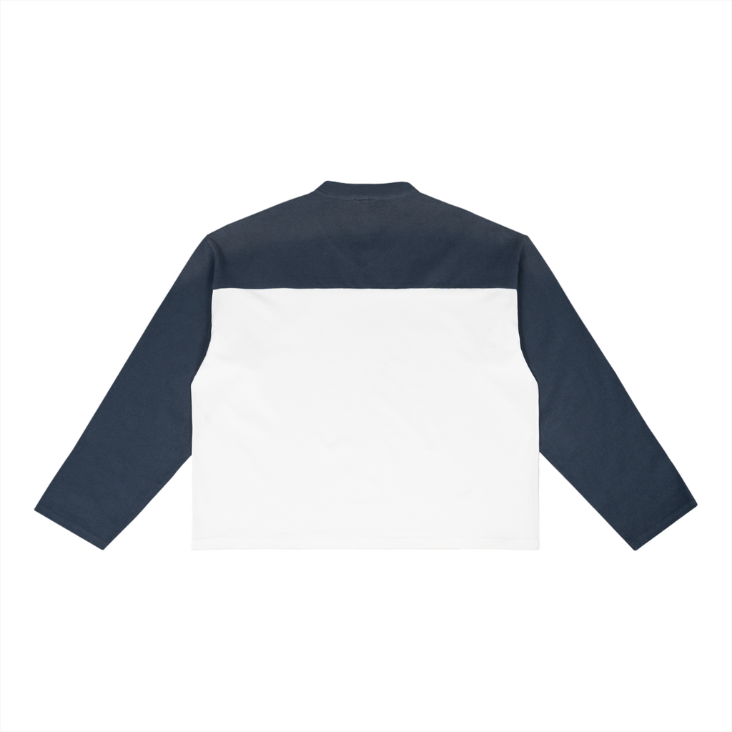 Mens 'RATCHET BUT SPIRITUAL' Sun Fade Color-Block Tee