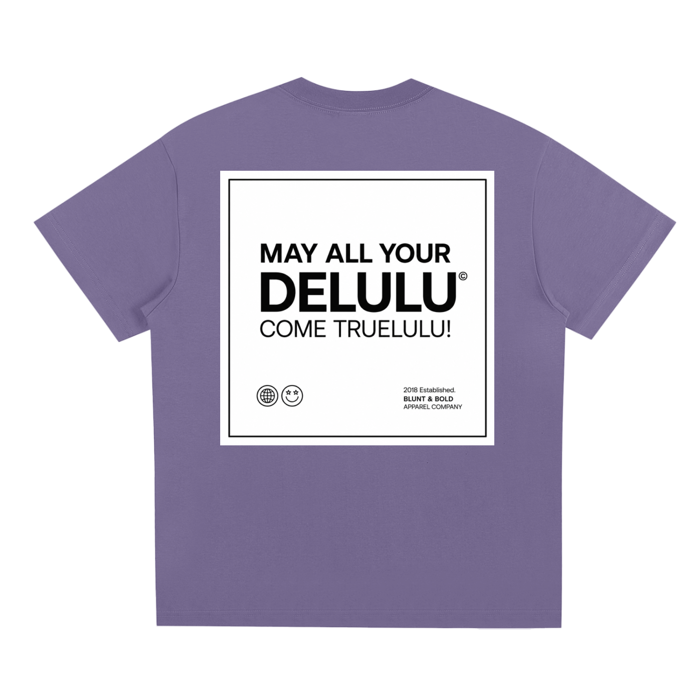 MENS 'DELULU TRUELULU'  Sorona Quick-Dry Cooling TEE
