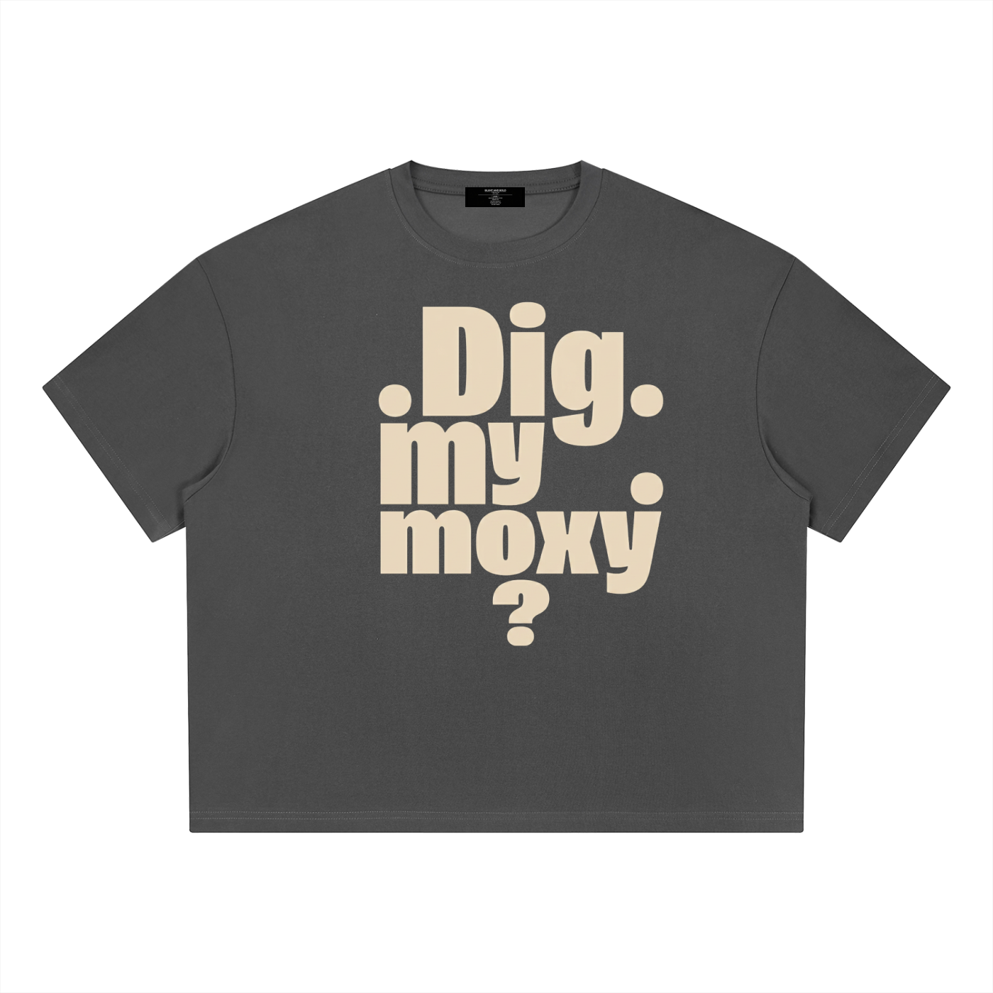 Mens 'MY MOXY'  Boxy Coolmax Tee