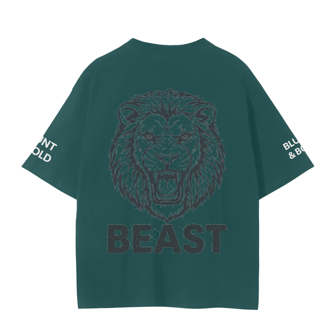 MENS 'THE BEAST' Seamless Oversised  TEE