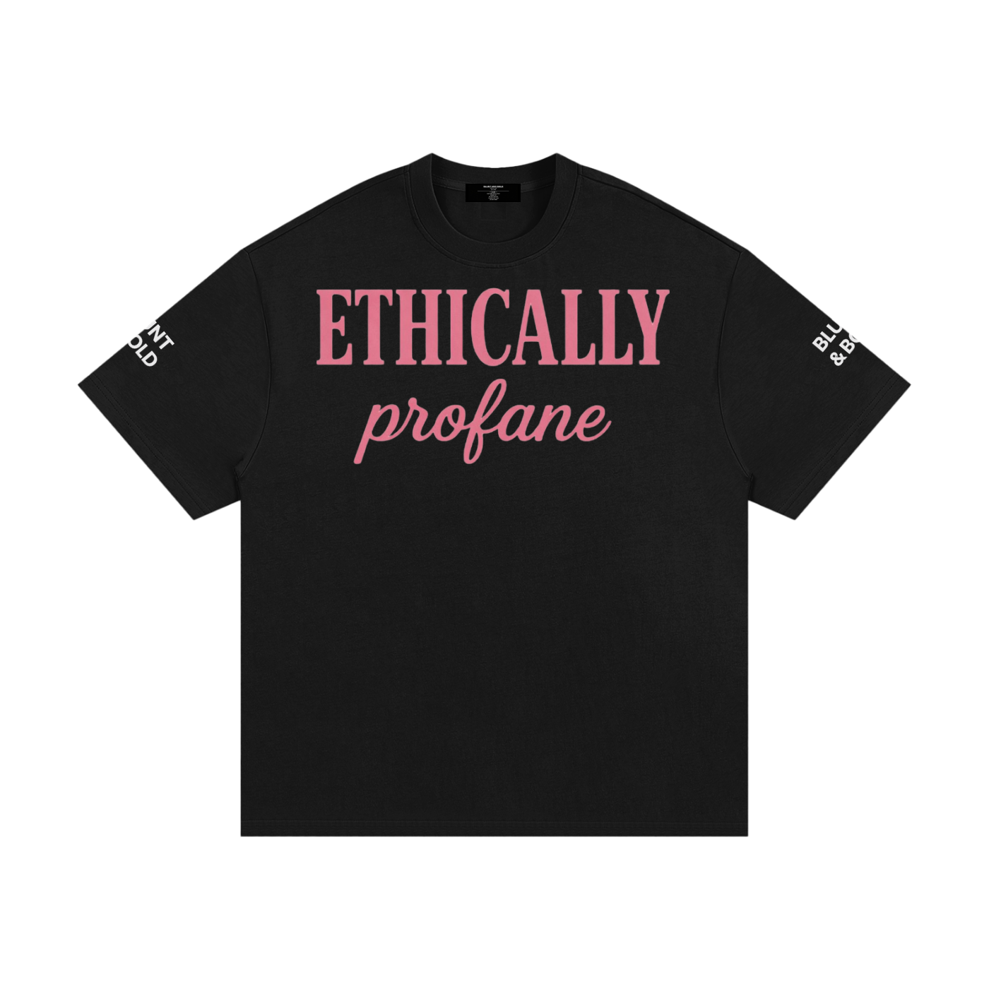 Mens 'ETHICALLY PROFANE" Essential Heavyweight Cotton Tee