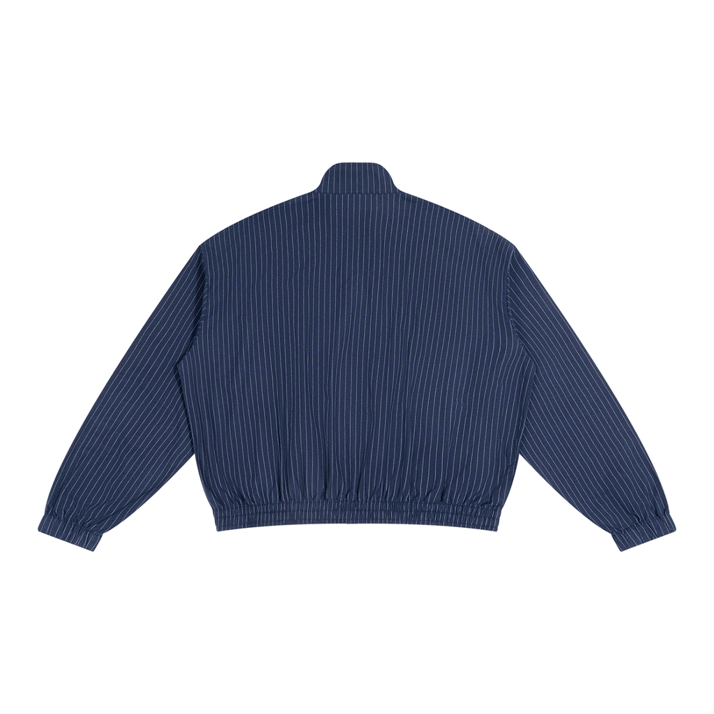 MENS ' MAKE MOVES ' Striped Full-Zip Track Jacket