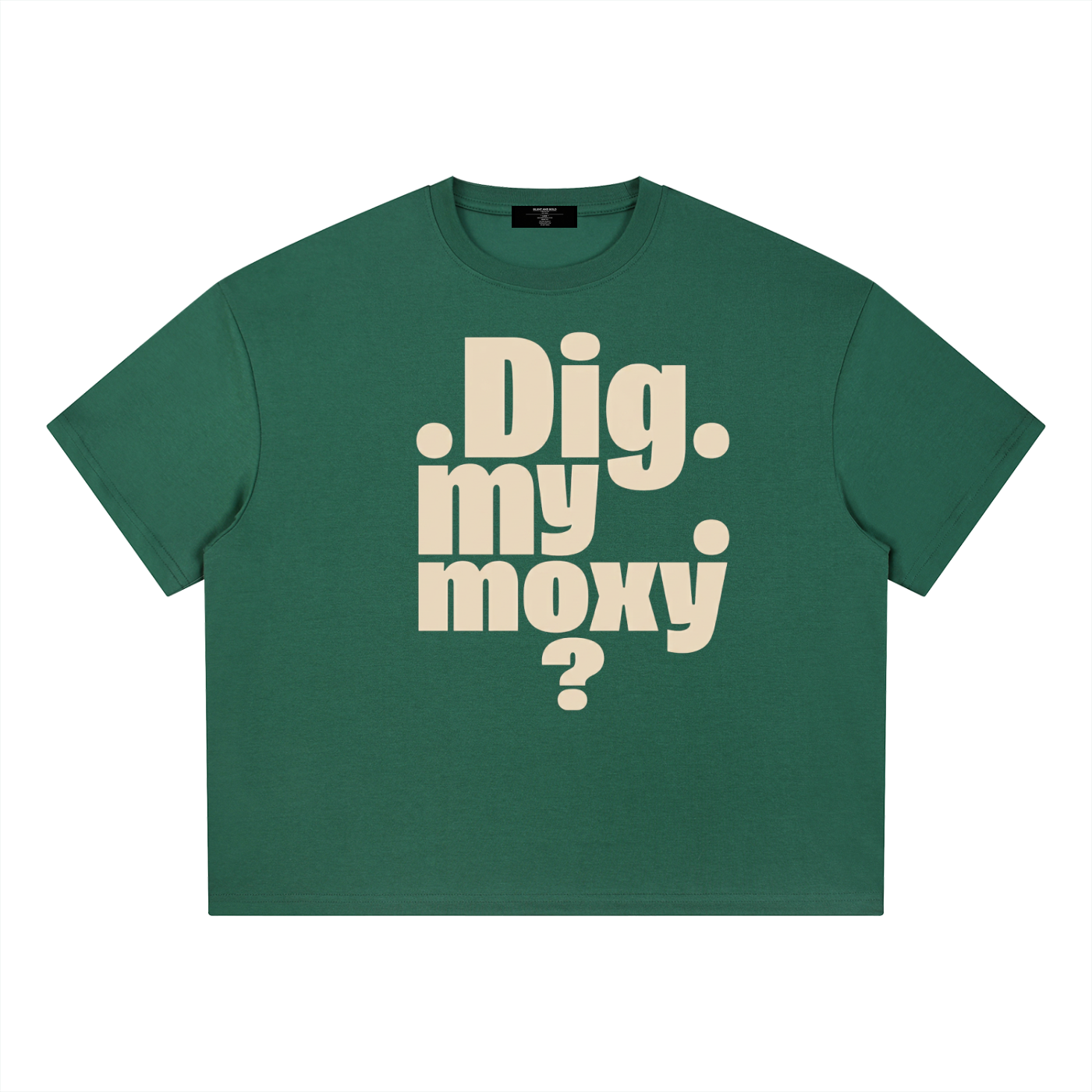Mens 'MY MOXY'  Boxy Coolmax Tee