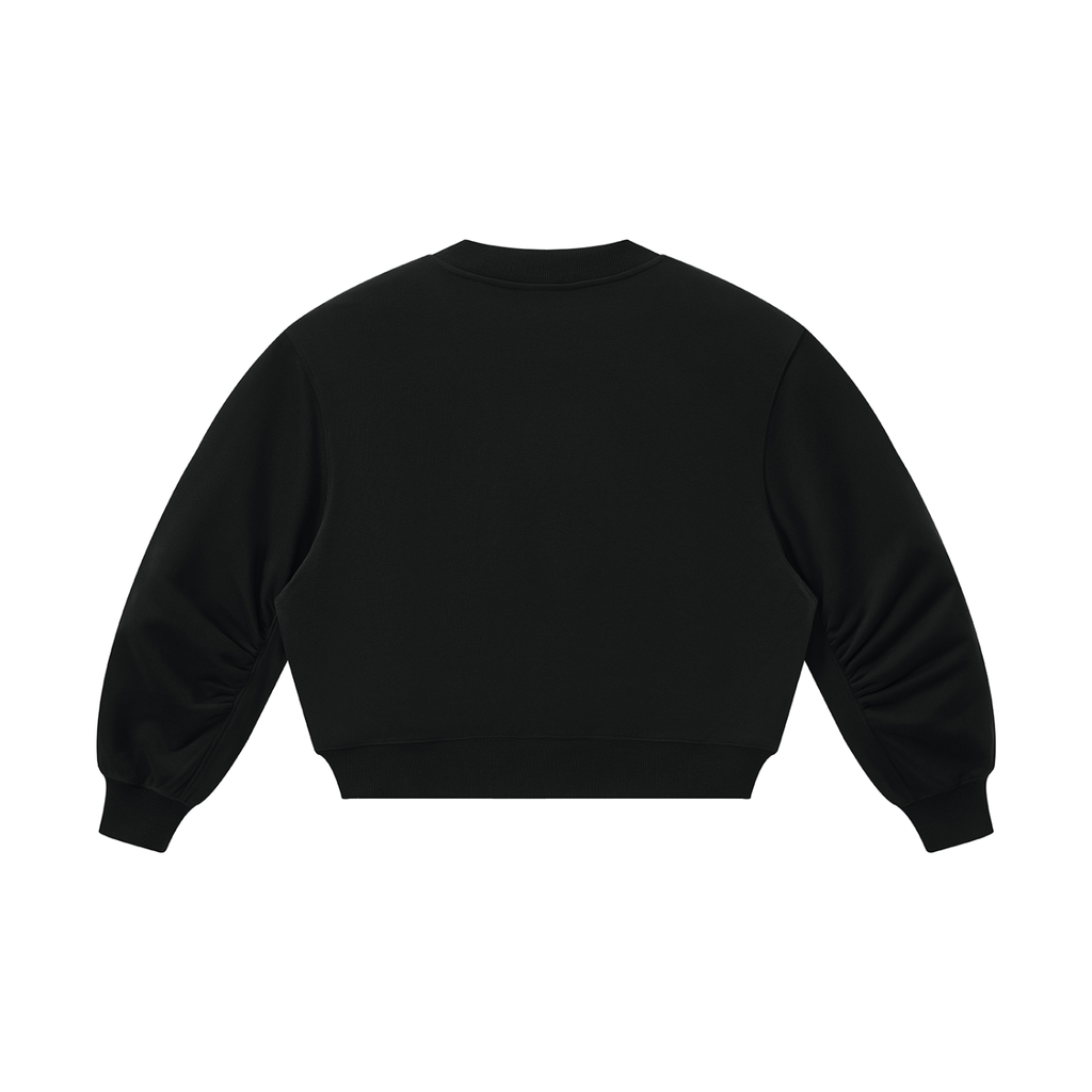 Women’s 'DIVINE DISRUPTOR'  Crop V-Neck Sweat Top