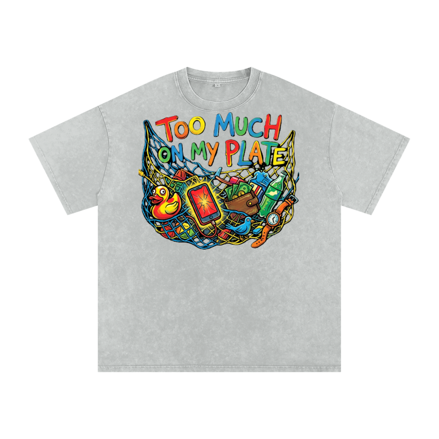 MENS 'TOO MUCH TO PLATE'