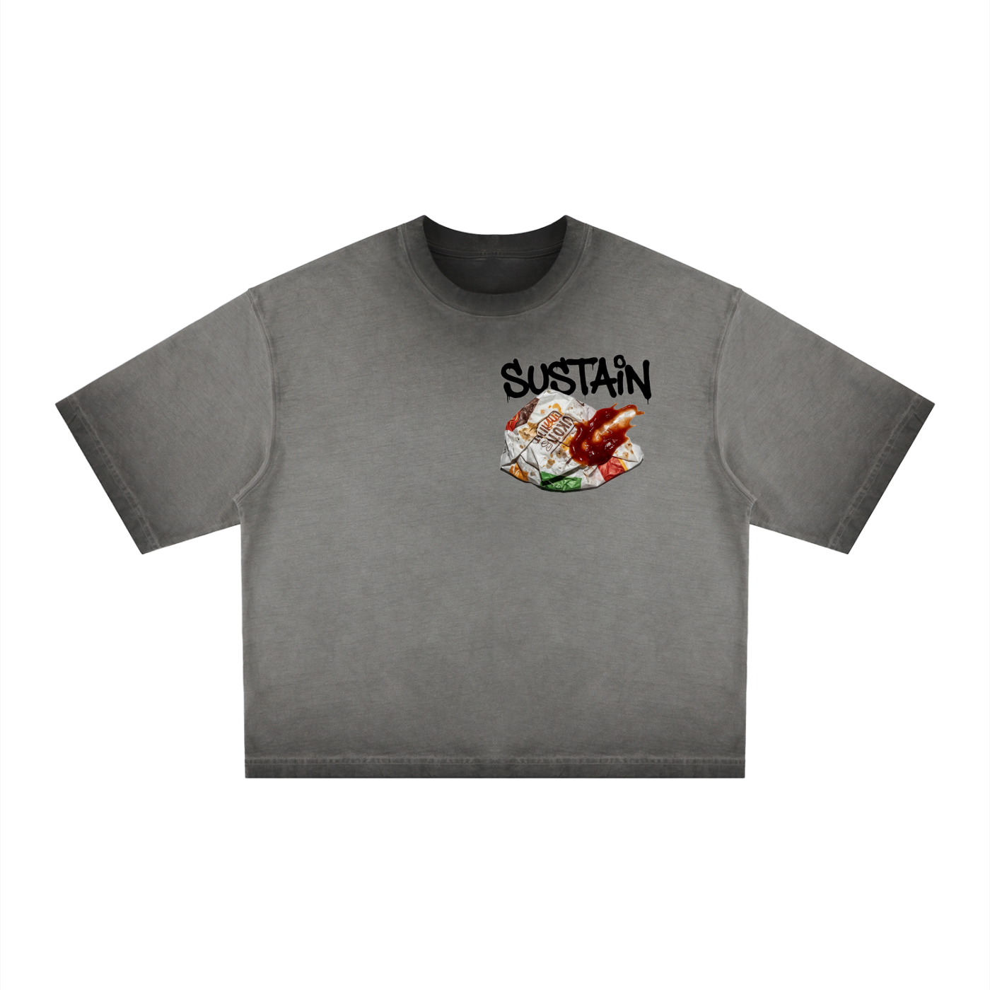 Unisex Reverse Dyed Boxy T-Shirt