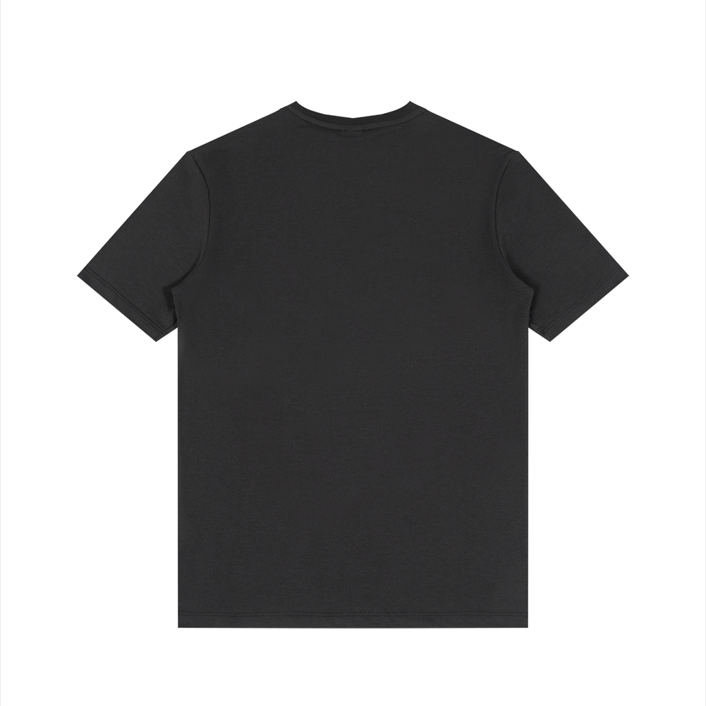 Men's ' AVOID REALITY ' Solid V-Neck Tee