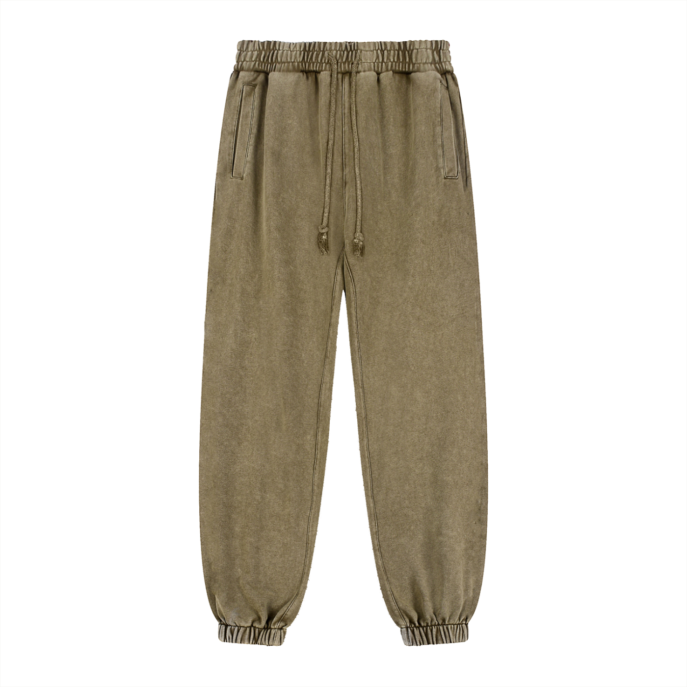 Mens Snow Wash Heavyweight Jogged Sweatpants