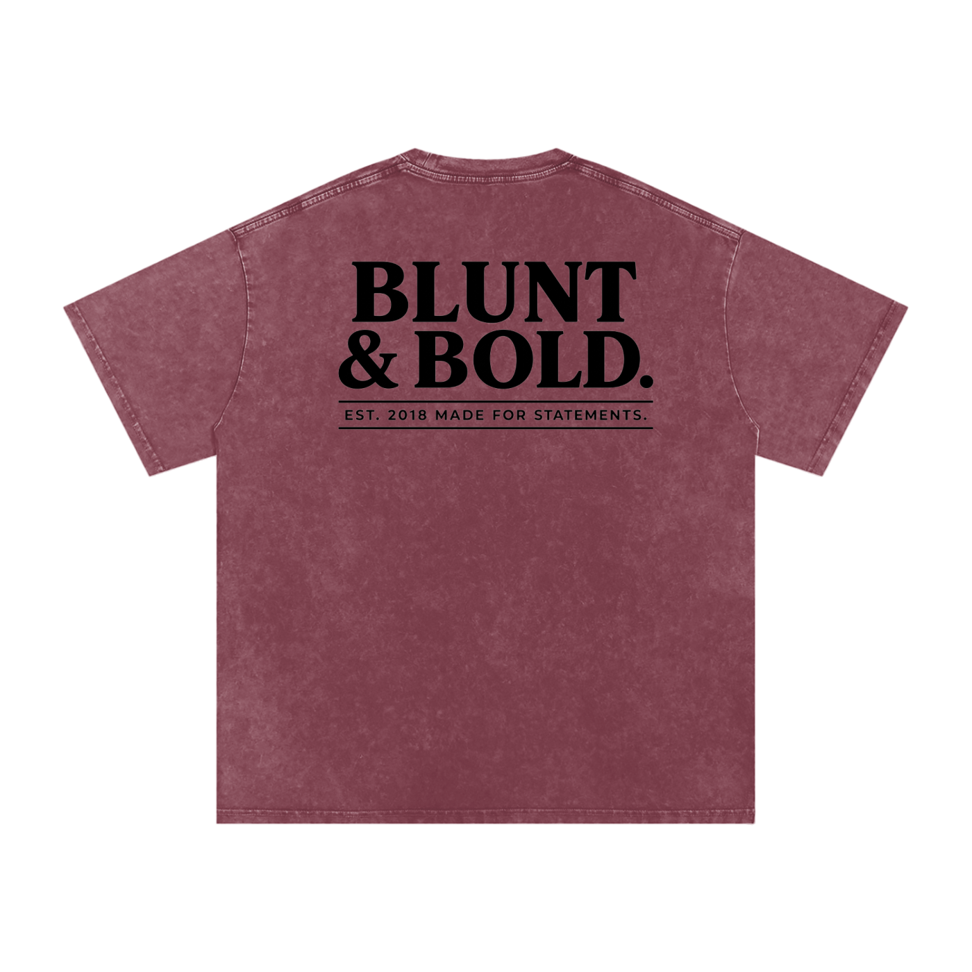 MENS 'CONFIDENCE ORACLE' Snow Washed Oversized Cotton TEE