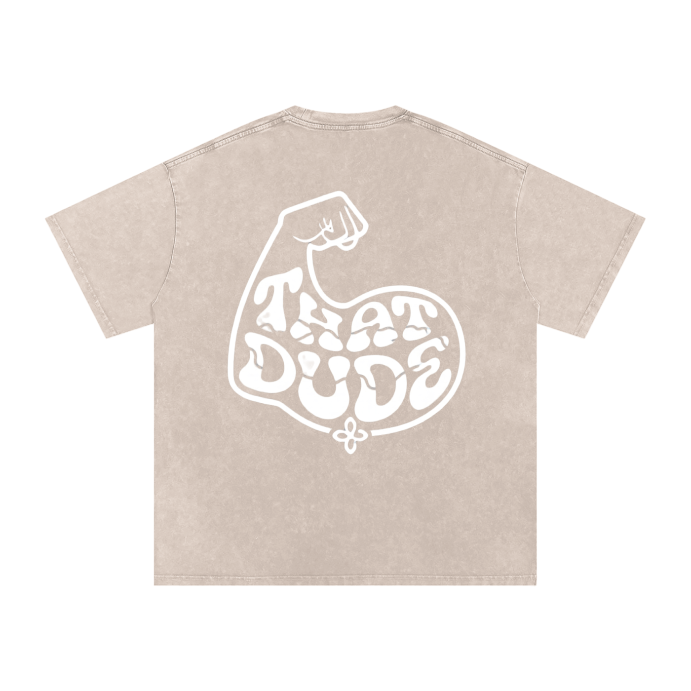 MENS 'THAT DUDE' Snow Washed Oversized Cotton TEE