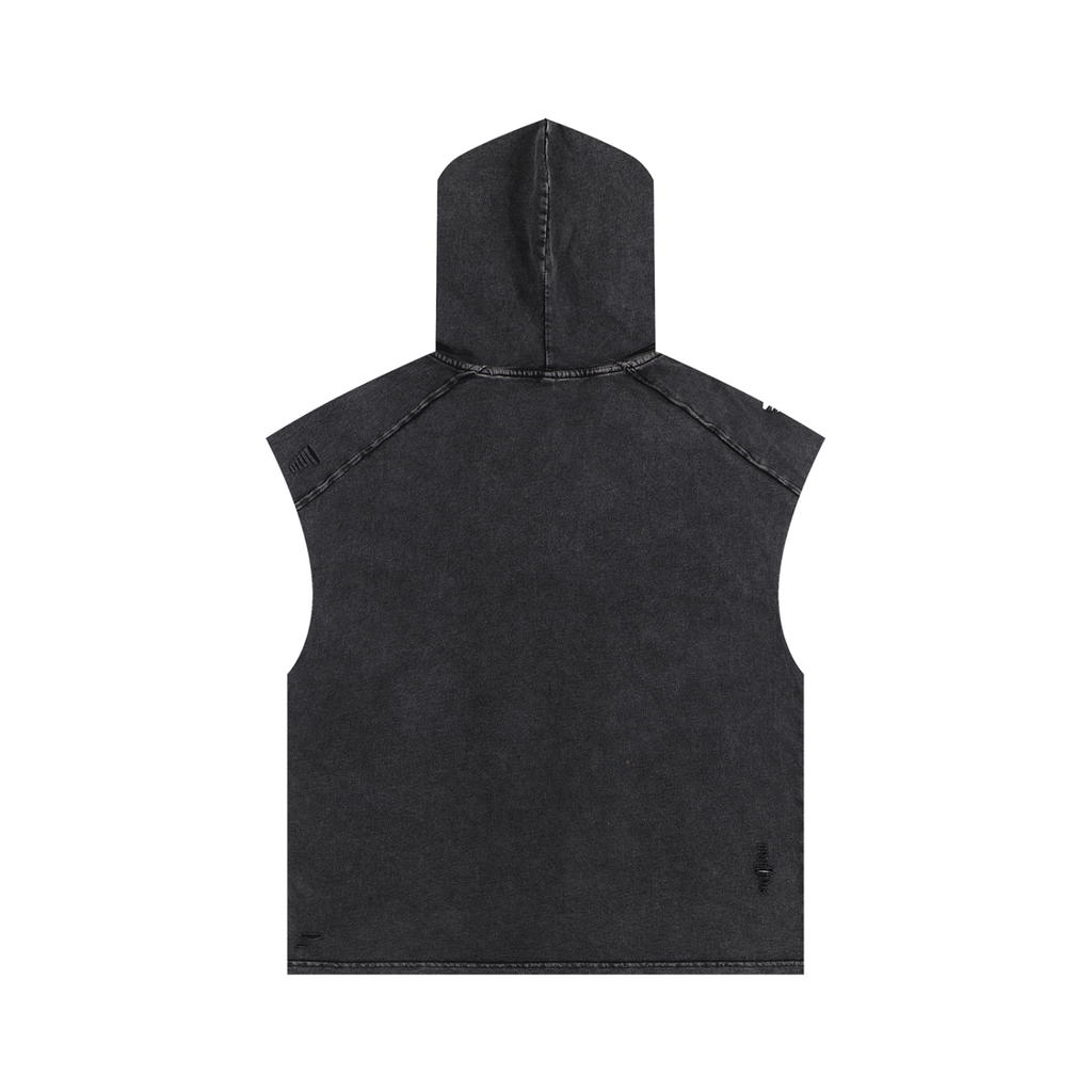 Men's Snow Wash Hooded Tank — Cold Blooded