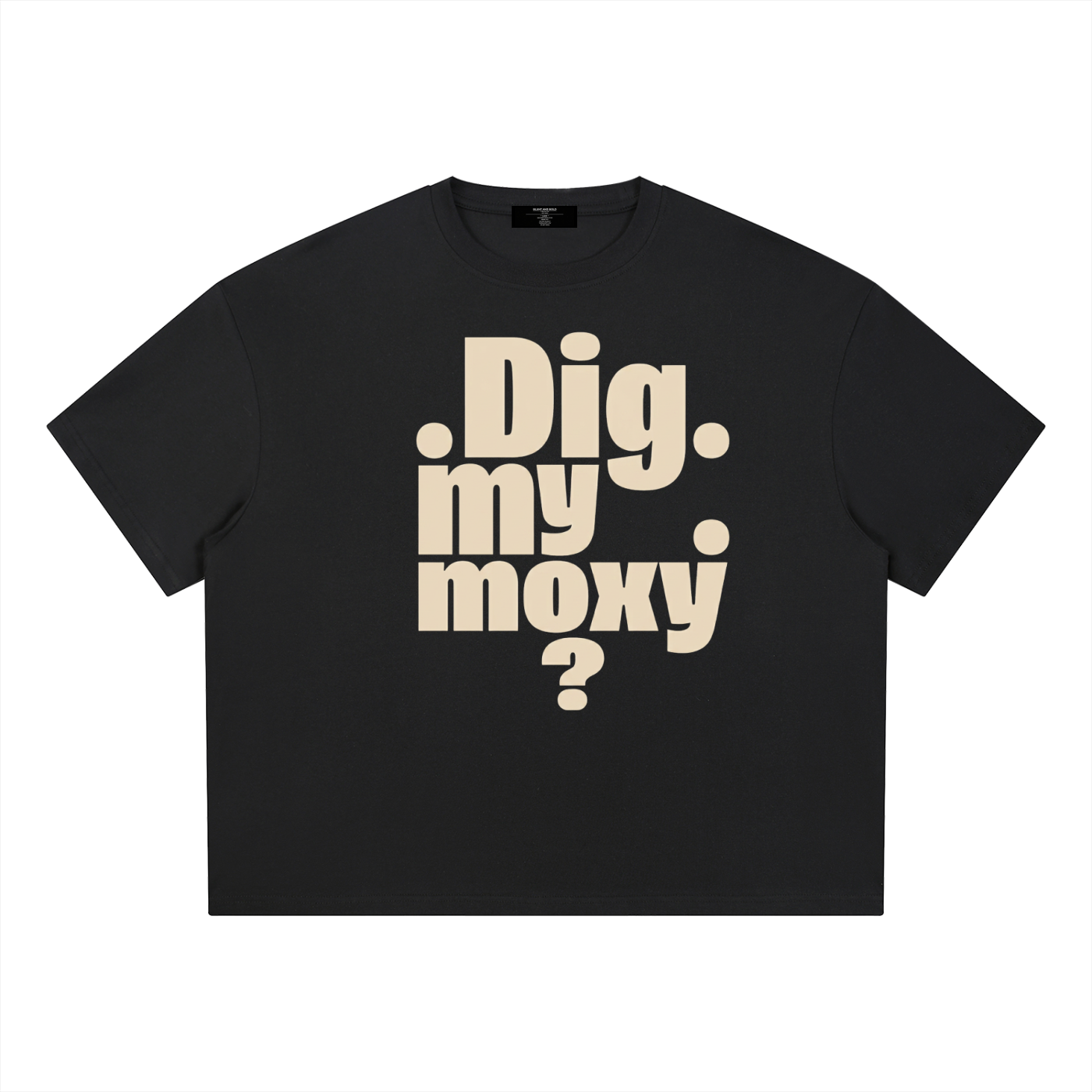 Mens 'MY MOXY'  Boxy Coolmax Tee