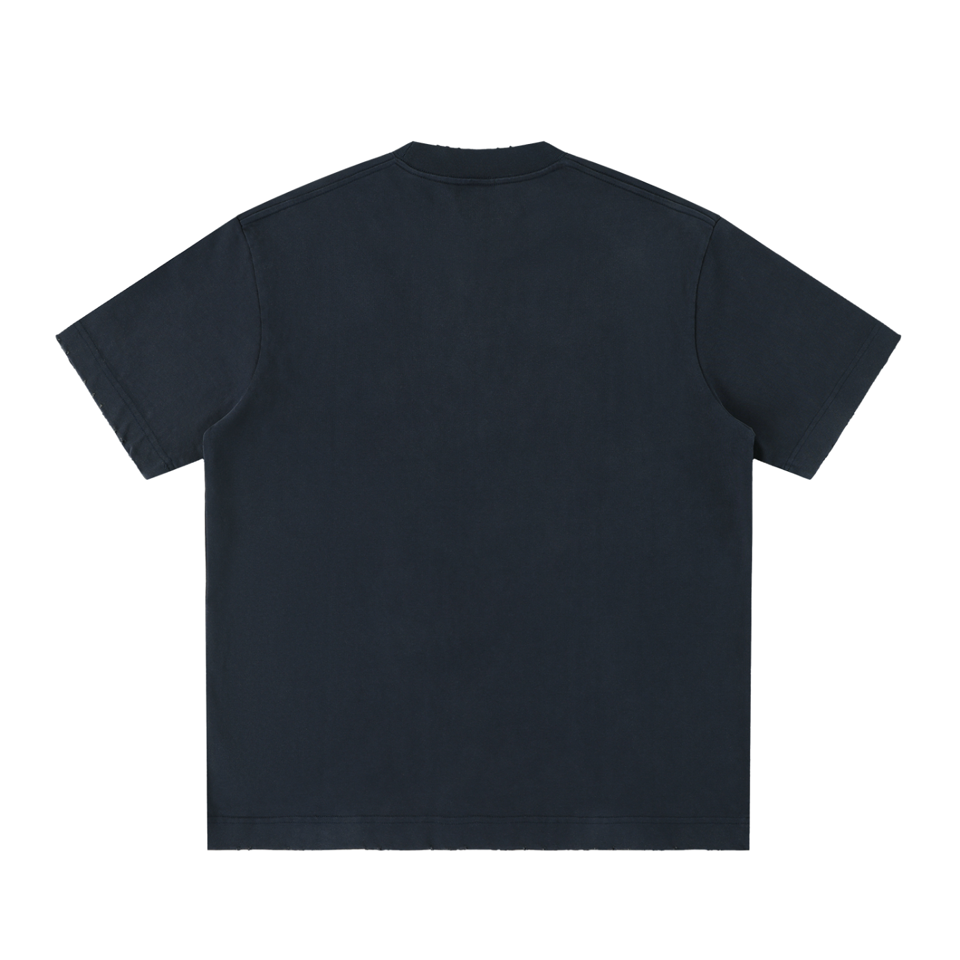 Men's Heavy Frayed Tee — Built Tough