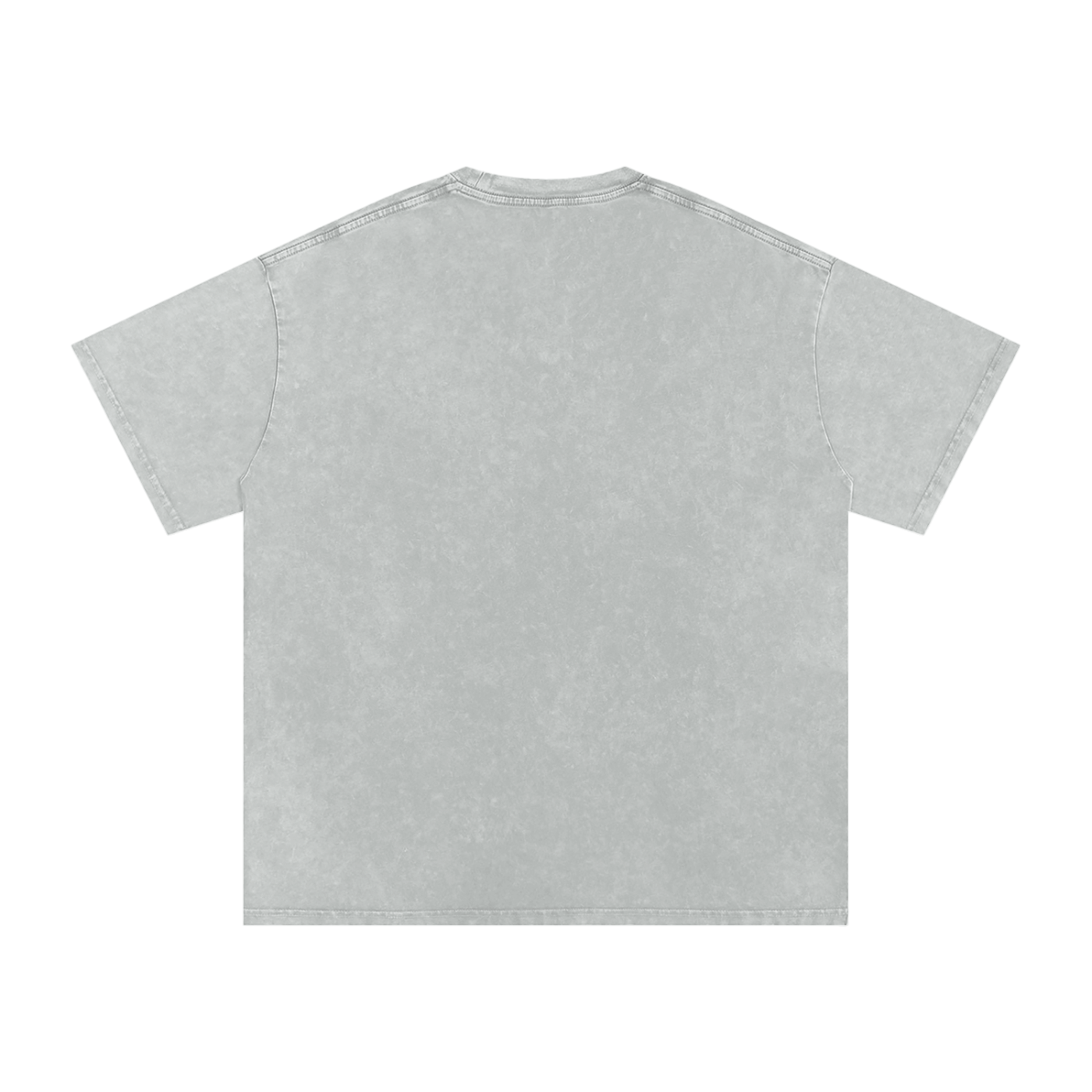 Mens 'WEIGHT OF APPROVAL' Snow Washed Oversized Cotton T-Shirt