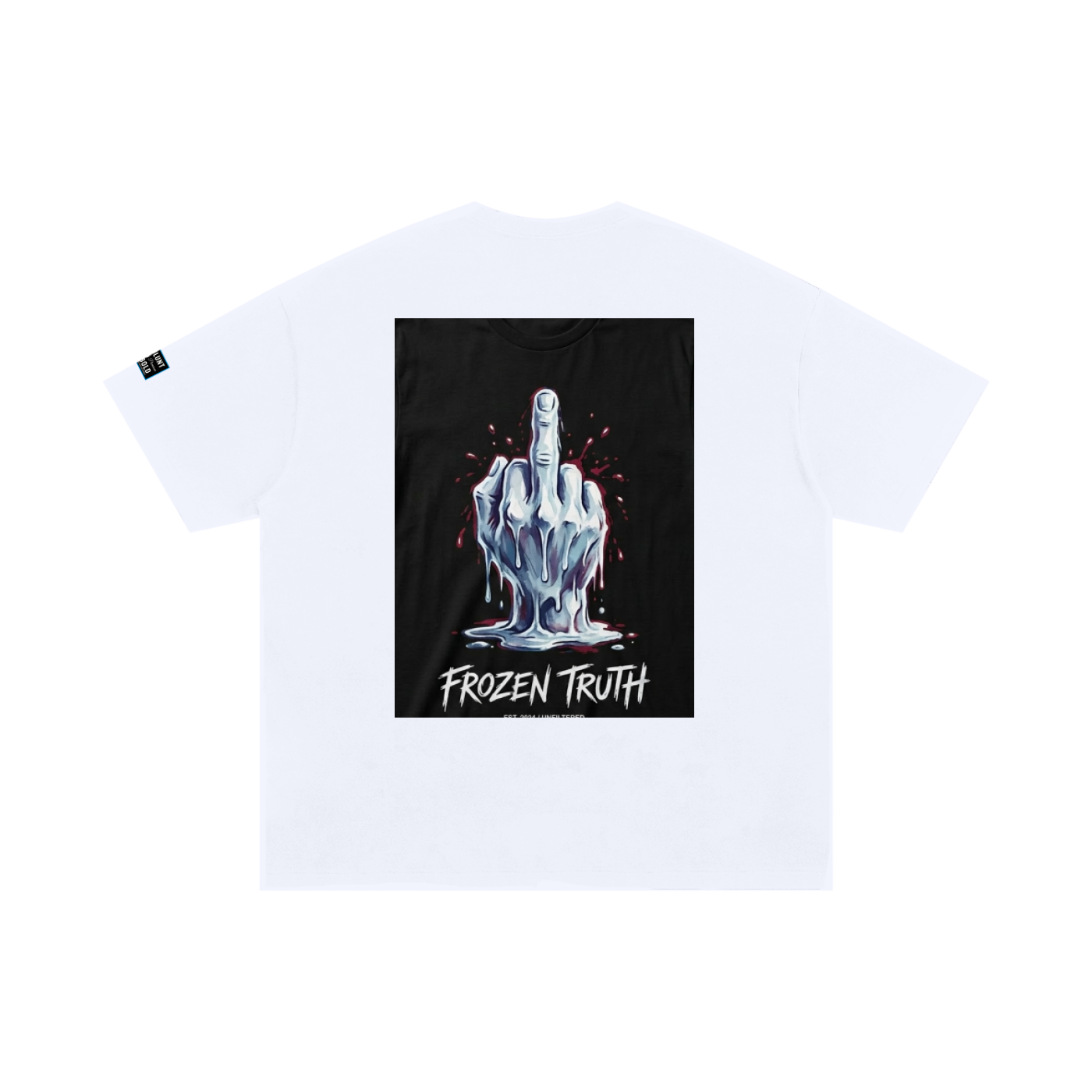 MENS 'FROZEN TRUTH' Oversized Cotton TEE