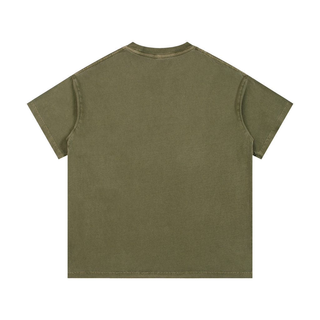 Mens 'INTERNET FAMOUS' Vintage Wash Cotton T-Shirt