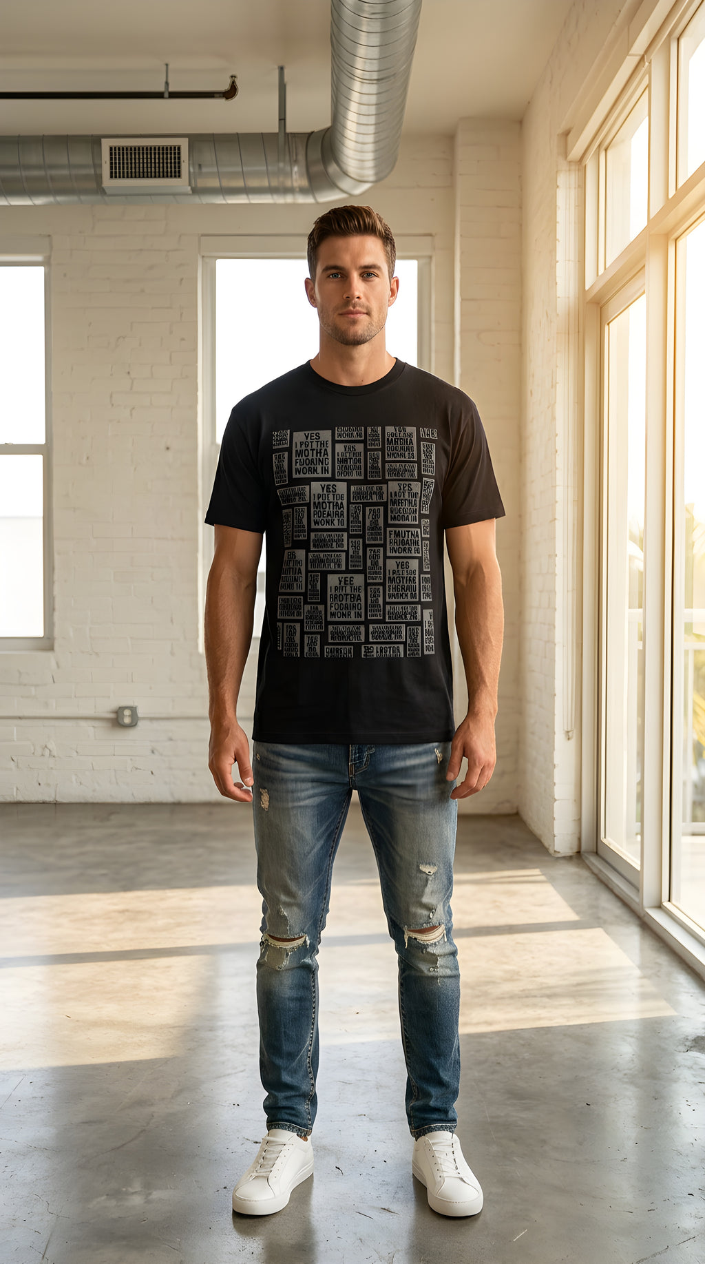 Unisex Seamless Cotton T-Shirt