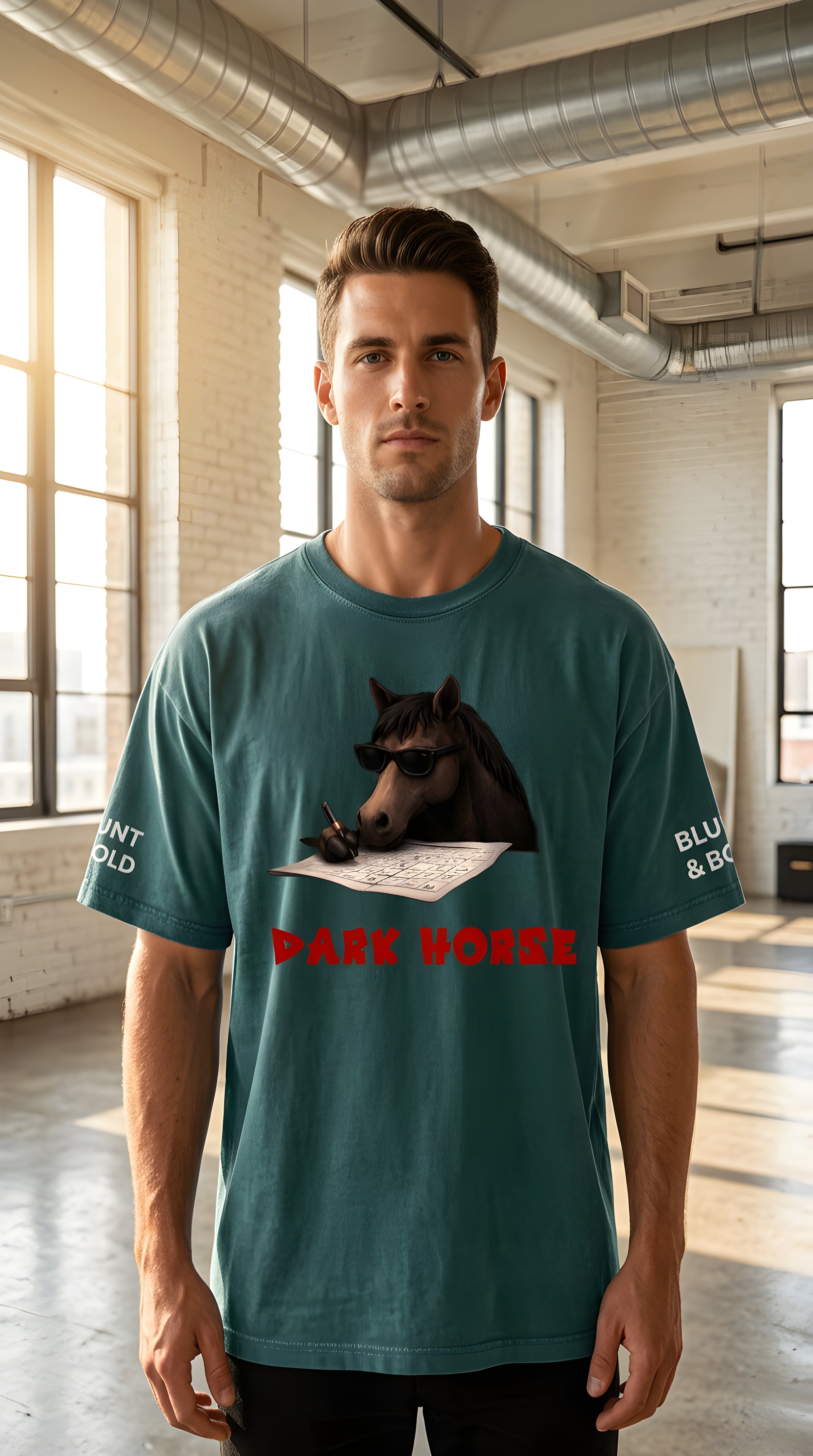 Mens 'DARK HORSE' Seamless Tee