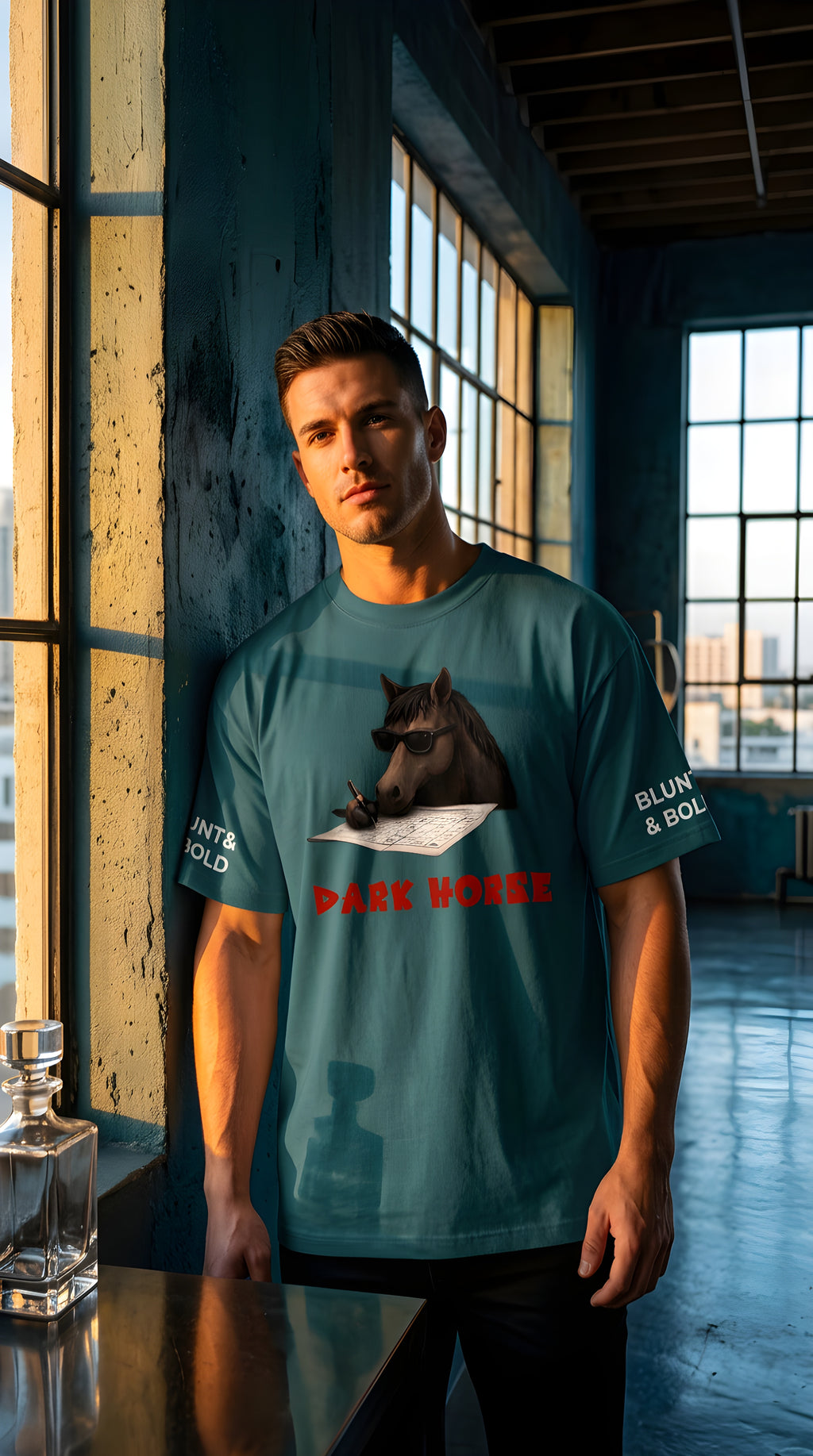Mens 'DARK HORSE' Seamless Tee