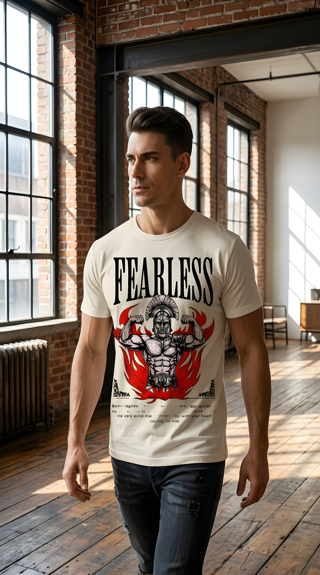 Mens Vintage Wash Cotton Tee