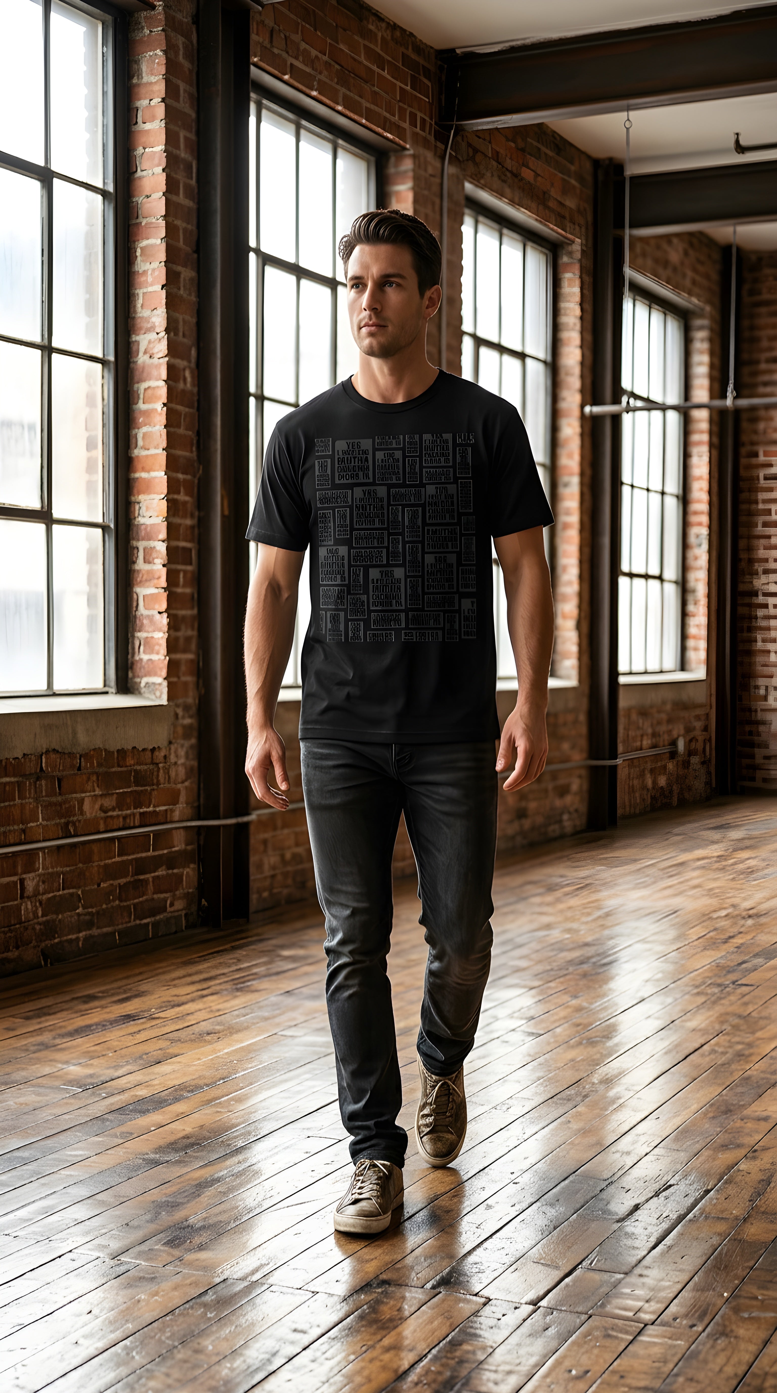 Unisex Seamless Cotton T-Shirt