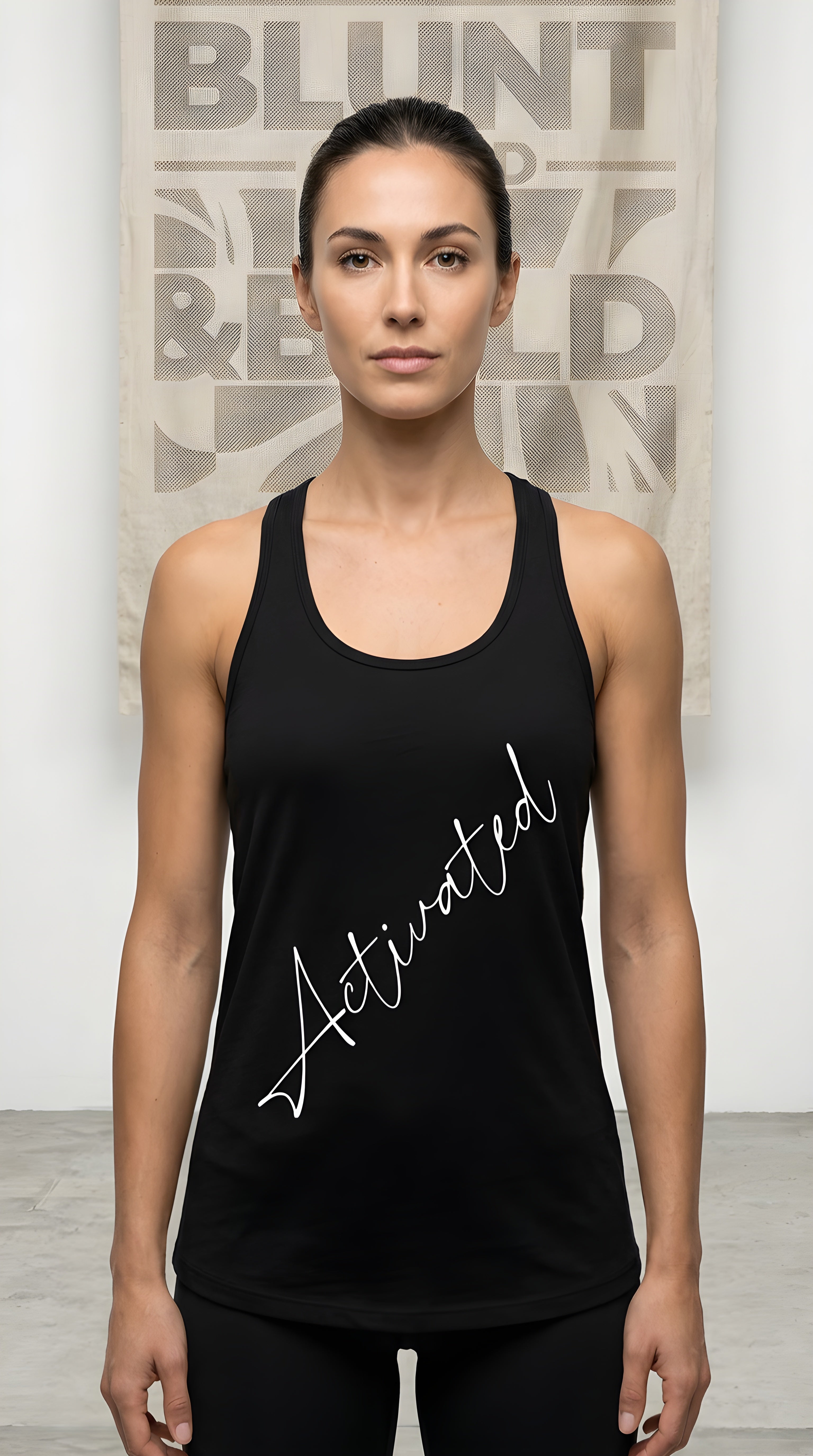 Womens Activated Ideal Racerback Tank