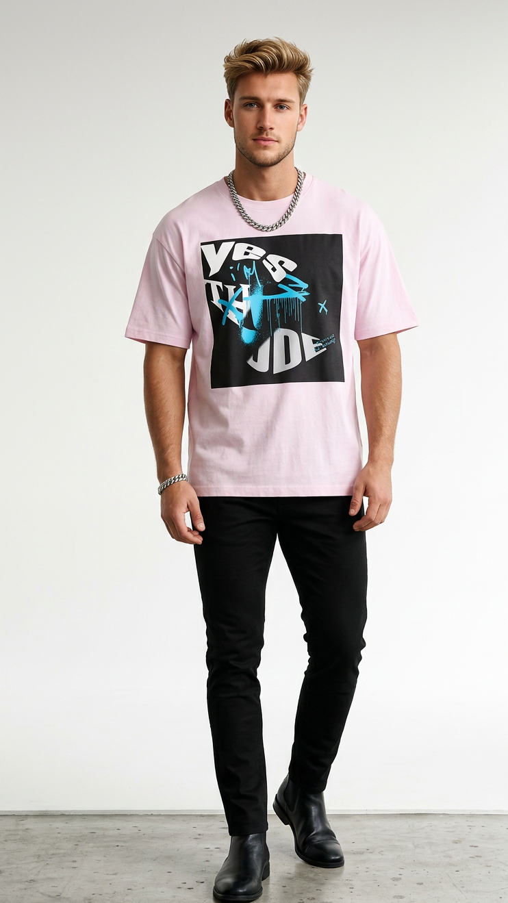 Mens Yes IM That Dude Oversized Tee