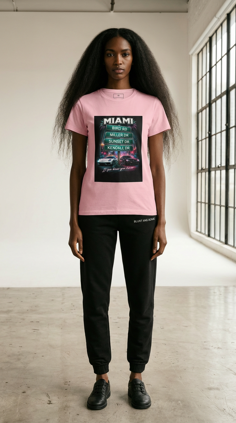 Womens Miami If You Know  Relaxed Tee