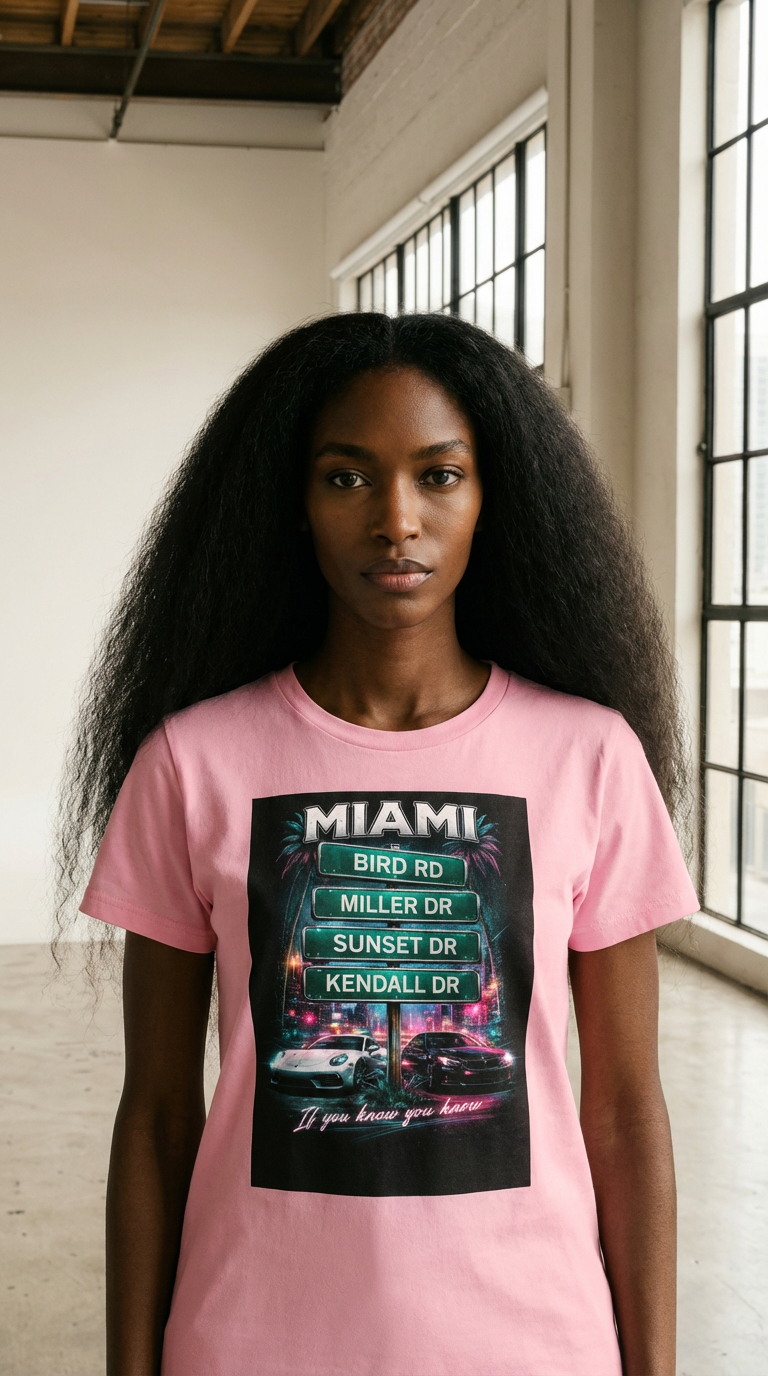 Womens Miami If You Know  Relaxed Tee