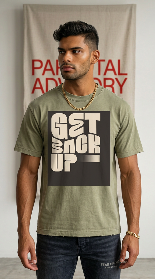 Men's Heavy Frayed Tee — Built Tough