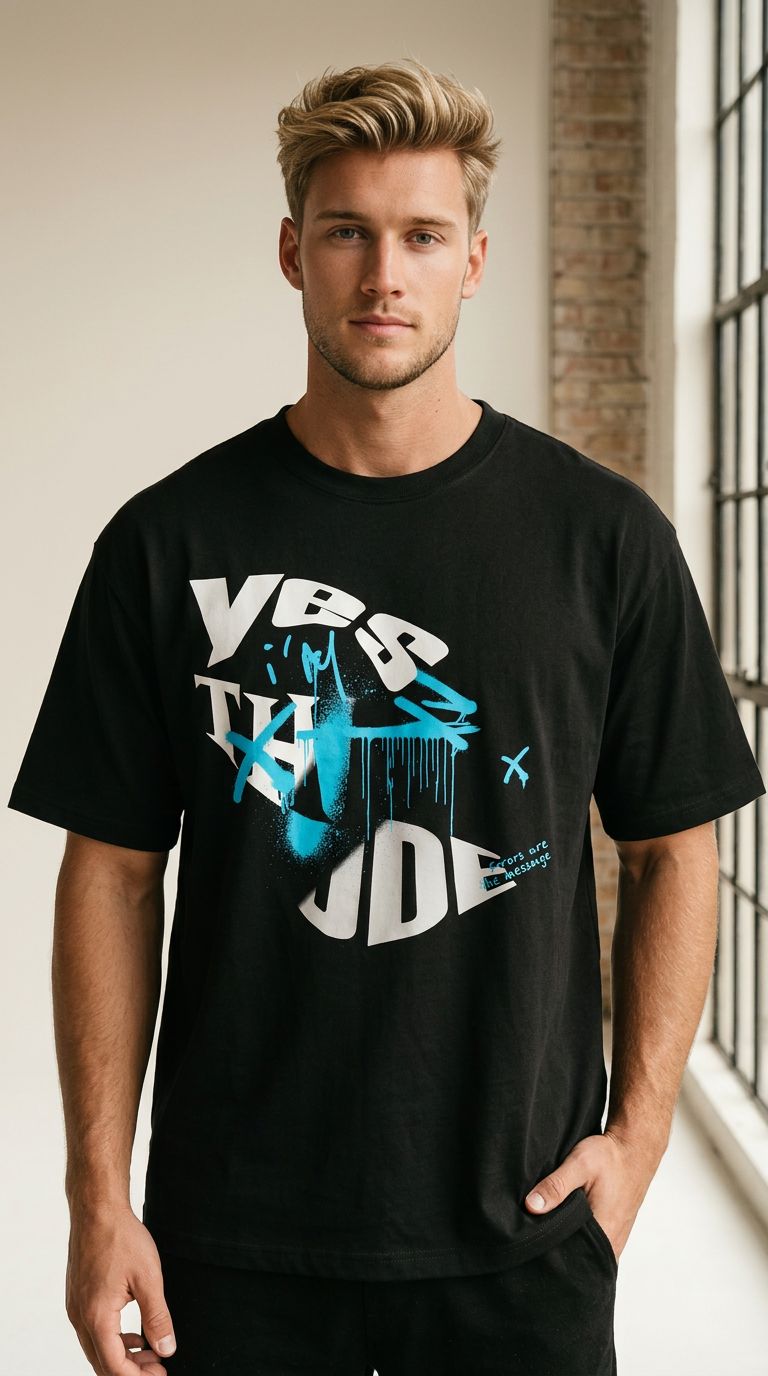 Mens Yes IM That Dude Oversized Tee