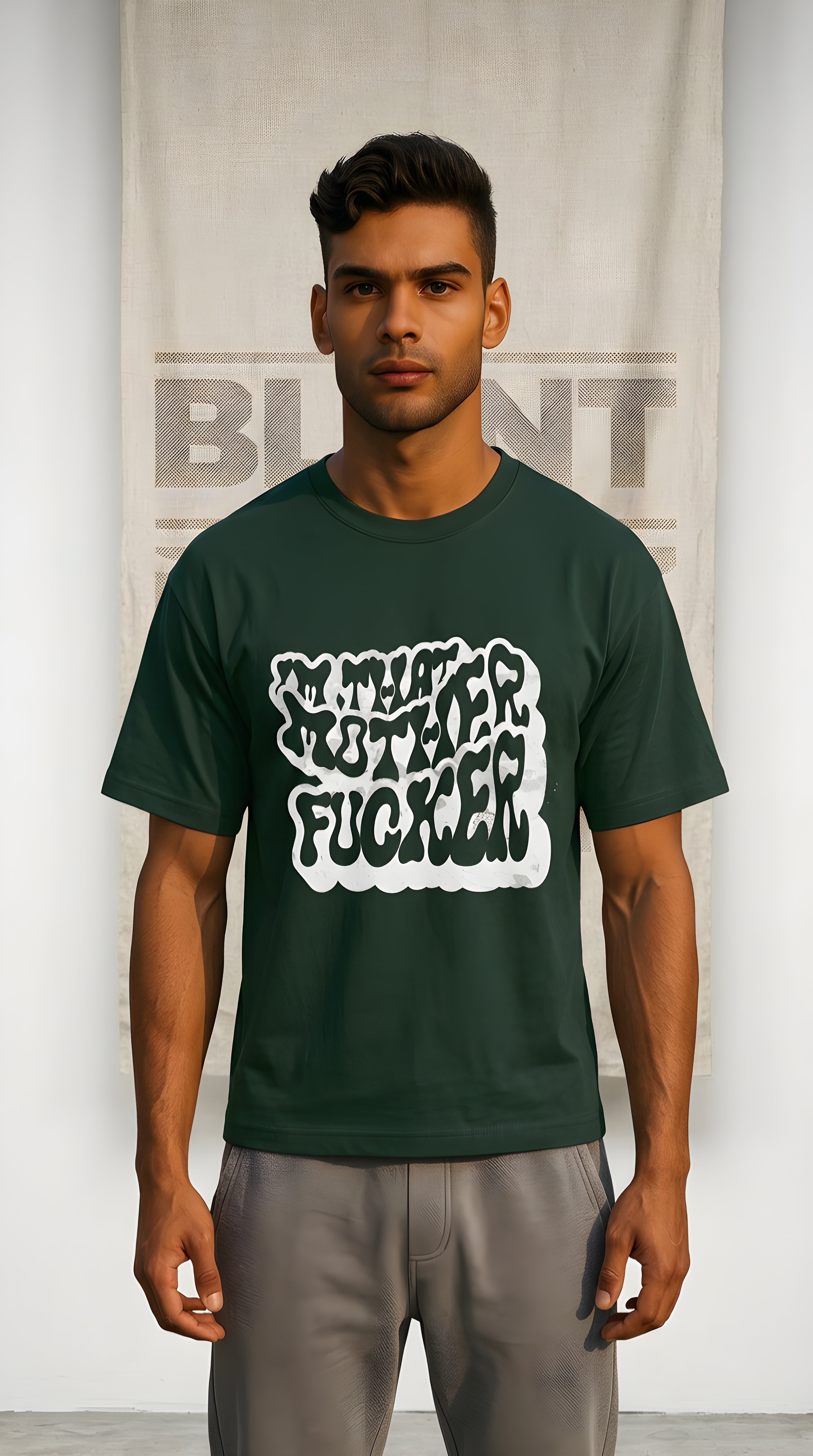 I'm That Mother Fucker Statement Boxy Oversized Tee