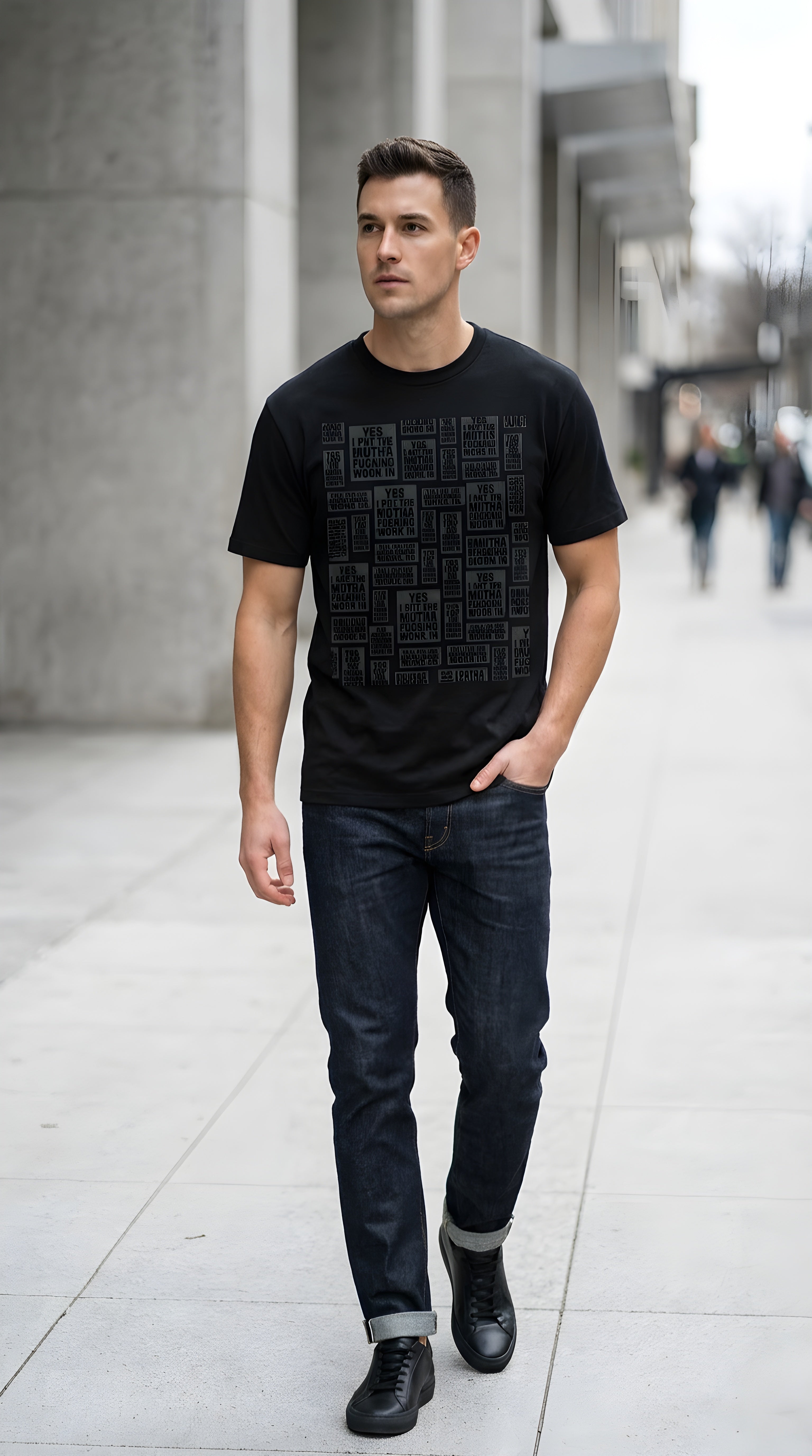 Unisex Seamless Cotton T-Shirt