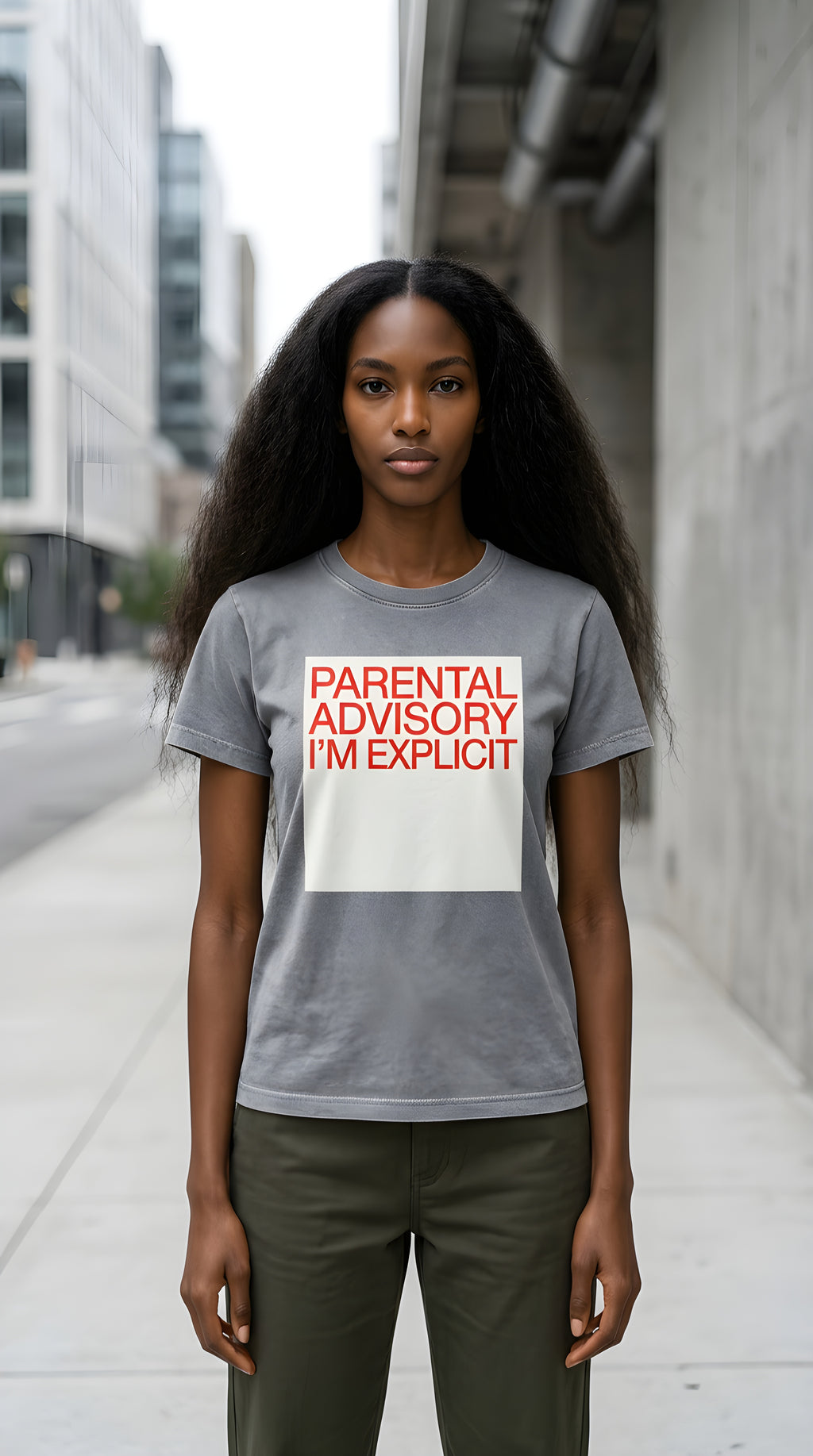 Womens Vintage Wash Drop Shoulder Tee