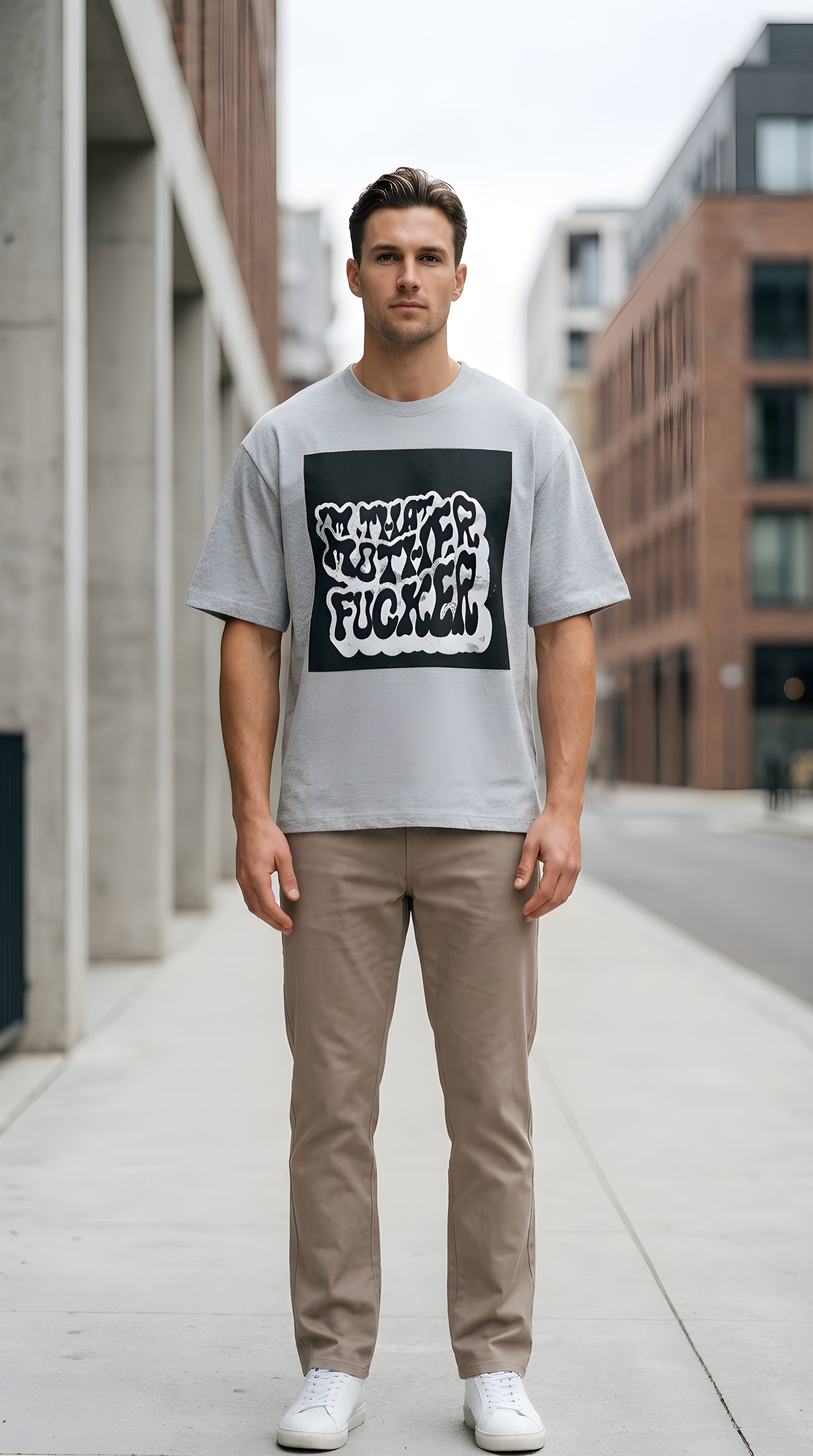 I'm That Mother Fucker Statement Boxy Oversized Tee