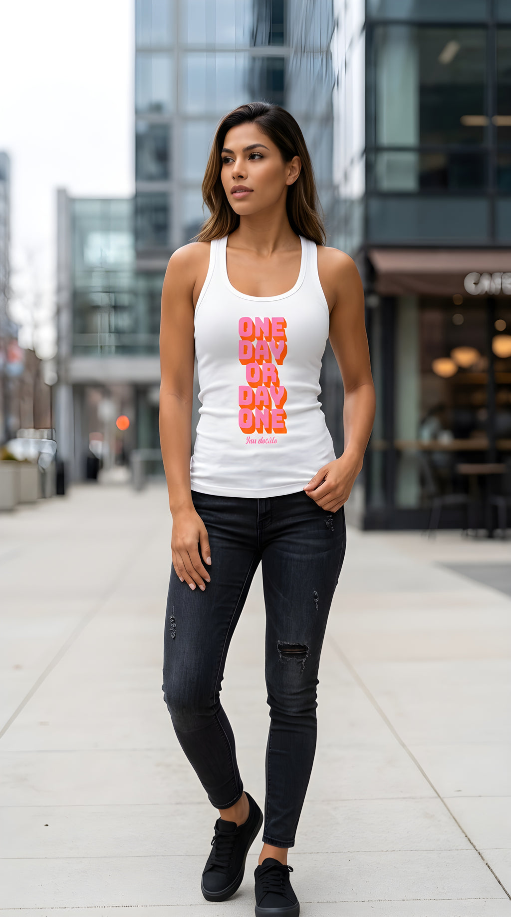 Womens Slim Fit Ribbed Racerback Tank
