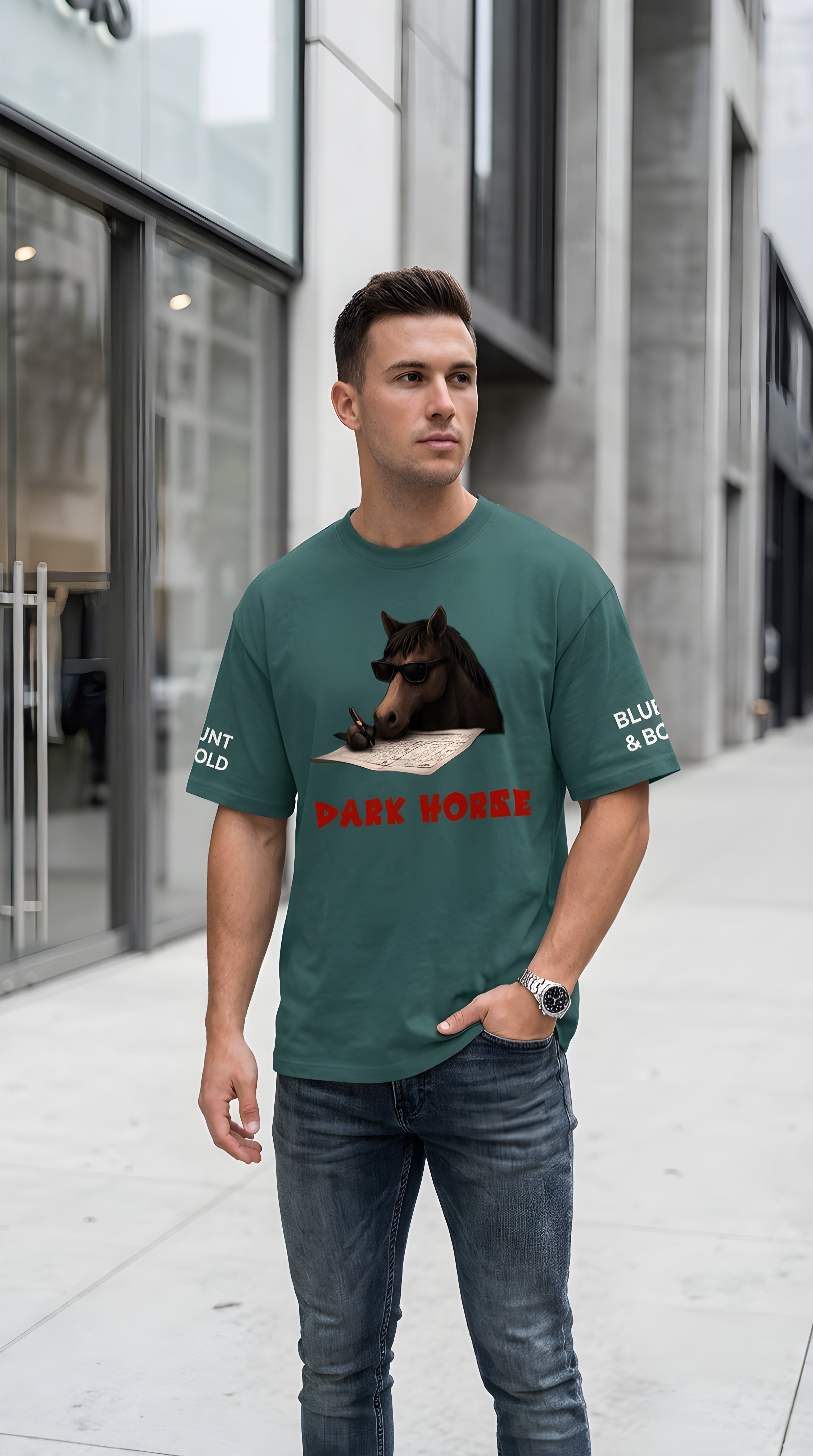 Mens 'DARK HORSE' Seamless Tee
