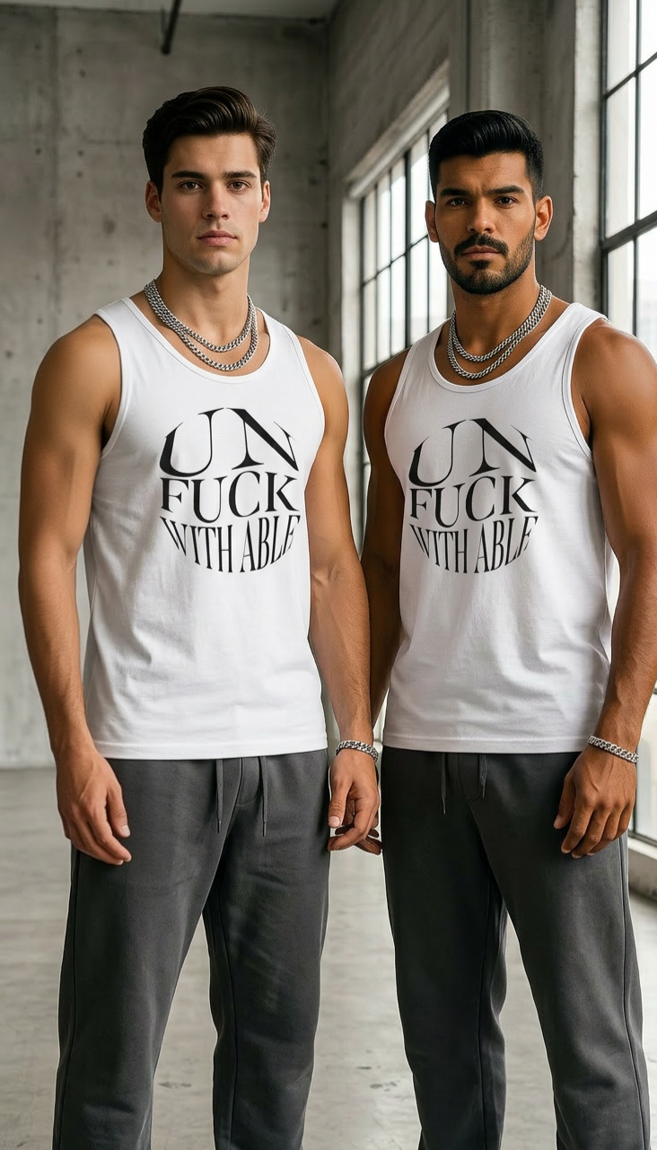 Mens UNFUCKWITHABLE  Tank